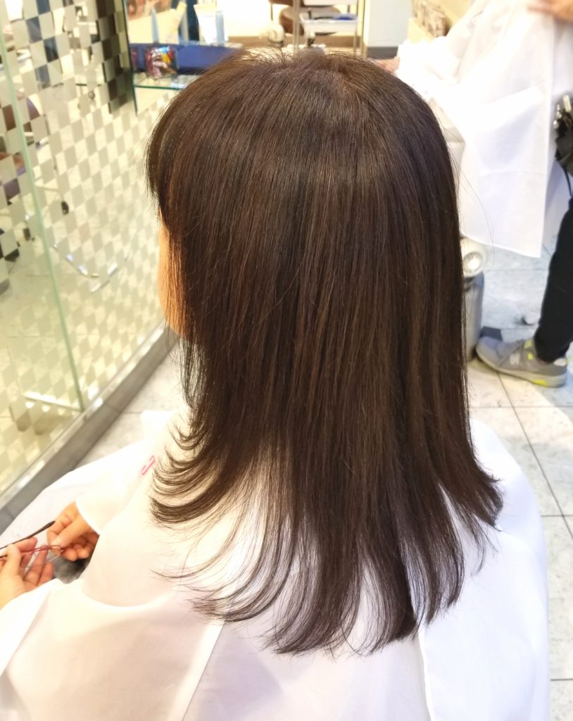 ローライトを入れると 髪が伸びてきても白髪が目立ちづらいんです 原宿 表参道美容師 田中亜彌のブログ